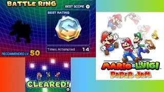S Ranking Boss Medley Mario & Luigi Paper Jam