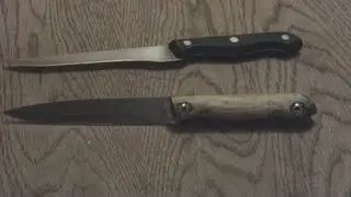 Ein einfacher Messergriff - A simple knife handle Part1