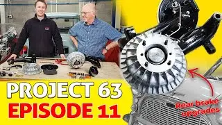 Project 63 part 11 - Mini rear brake assembly, with upgrades
