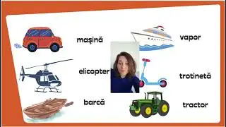 Transportation means in Romanian!