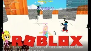 Mineblox Minigame [Minecraft] [Parody] with friend Carter TV | ROBLOX