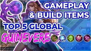 ITEM BUILD GUINEVERE TERSAKIT 2021 - BUILD GUINEVERE TOP GLOBAL 5 BADASS MOBILE LEGENDS
