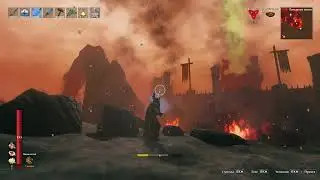 #Valheim #ashlands #пепельные земли #22 зачистка пары замков ради самоцветов