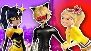 CAT NOIR se ENAMORA DE LADYQUEEN 🐞 Miraculous Ladybug Juguetes Fantásticos