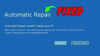 How to Fix Automatic Repair in Windows 10 ( Without Formatting )