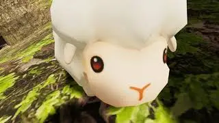 Walking Pet Sheep