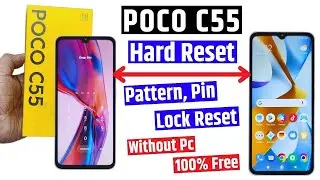 Poco C55 Hard Reset / poco hard reset / poco mobile hard reset / poco frp bypass