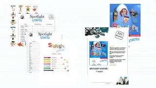 1. Spotlight Starter. Unit 0. Содержание учебника. Новые слова. Contents+Words.