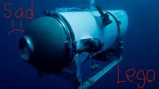 The Titan submarine implosion incident in LEGO😢￼￼