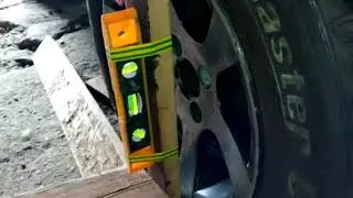 Do-it-yourself wheel alignment