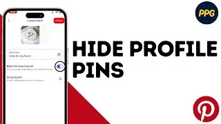 How to Hide Pins From a Pinterest Profile ?