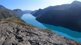 Running with Reindeers in Jotunheimen Norway
