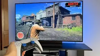 Red Dead Redemption 2 PS5 Slim Gameplay 4K HDR | LG OLED C4 48