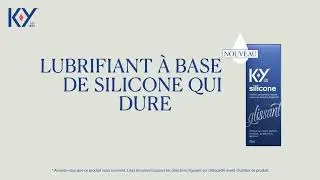 Nouveau lubrifiant au silicone K-Y🅫
