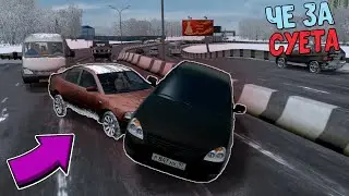 НЕРЕАЛЬНЫЕ ШАШКИ НА ЛАДЕ ПРИОРЕ! City car driving - 3