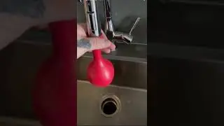 Vancouver DTES homeless gets water balloon dumped on him by building tenant