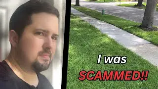 My FREE YARD WORK was a SCAM!☹️
