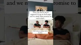 We take our vows seriously😅#subscribe  #youtubeshorts #marriedlife #millennialmarried #couplecomedy