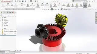 Tutorial Solidworks Bavel Gear Mechanisms