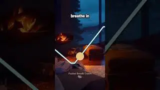 Breathing Exercise with Cozy Ambience #relaxing #breathing #breathingexercises #relax
