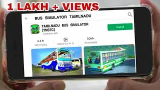 NEW TAMILNADU BUS SIMULATOR GAME TNSTC BUS DRIVING GAME || புதிய தமிழ்நாடு பஸ் சிமுலேட்டர் கேம்