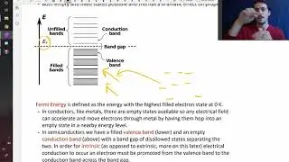 Energy bands and band gaps in materials