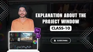 The Project Window - Master Adobe Premiere Pro Class 10 - From Beginners to Pro