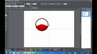 How to create a 3D shiny round button in Xara Designer Pro 7