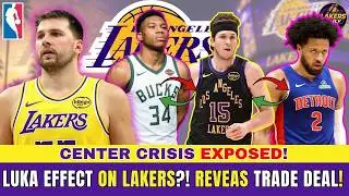 🚨 LAKERS TRADE CHAOS! LUKA, GIANNIS & REVEAS BLOCKBUSTER TRADES LOADING 😳🏀