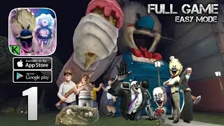Ice Scream 8 : Final Chapter Gameplay Walkthrough Part 1 - Easy Mode - Full Game (Android,iOS)
