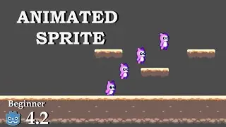 Animation with Animated Sprite - Learn Godot 4 - no talking