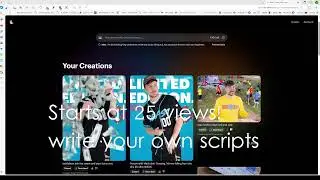 Try luma ai for free! [ start in 30 viwes | you can write your own script!]