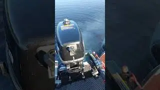 Первый запуск лодочного мотора Т5MBS Toyma
