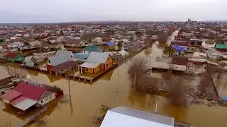Орск, затопление города