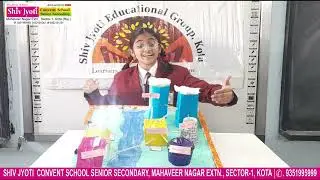 Working Model of Nuclear Power Plant With Explanation | Shiv Jyoti Convent School | Affili. to CBSE