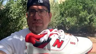New Balance 550 Red Low
