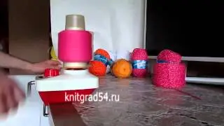 Моталка Silver Reed с барабанным нитеукладчиком