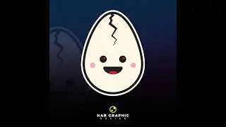 Egg Sticker Design in Adobe Illustrator (Tutorial/Speed Art)