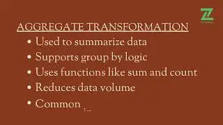 Mapping Data Flow Transformations