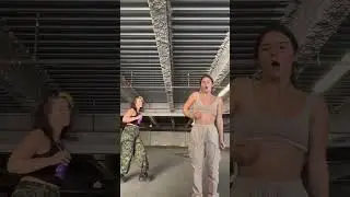 Singing in a parking garage again
