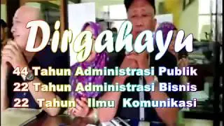 S1 ILMU KOMUNIKASI: TASYAKURAN HUT 2018