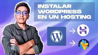 Hostinger  y  Hostgator Como crear instalación de WordPress en un hosting para proyecto real