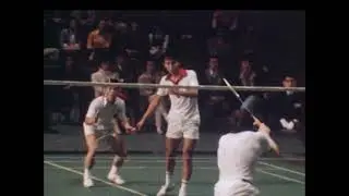 1977 Badminton Friendly Denmark vs Japan