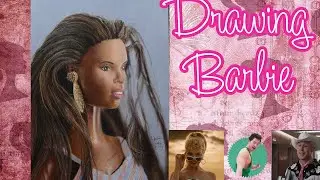 Drawing #Barbie ( Manufactured Series #1) #nationalbarbieday