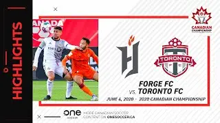 HIGHLIGHTS: Forge FC vs. Toronto FC - 2020 Canadian Championship FINAL (June 4, 2022)