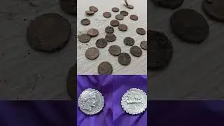 27 Silver denarii discovered on remote Italian island  #archaeologynews #history #ancient
