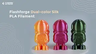 Flashforge Dual-color Silk PLA Filament