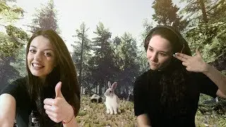 ДВЕ ДЕВУШКИ ВЫЖИВАЮТ НА ОСТРОВЕ! (The Forest)