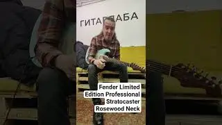 Как звучит Fender который не прорезает микс. Гриф целиком из палисандра.