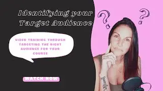 Identifying your target audience